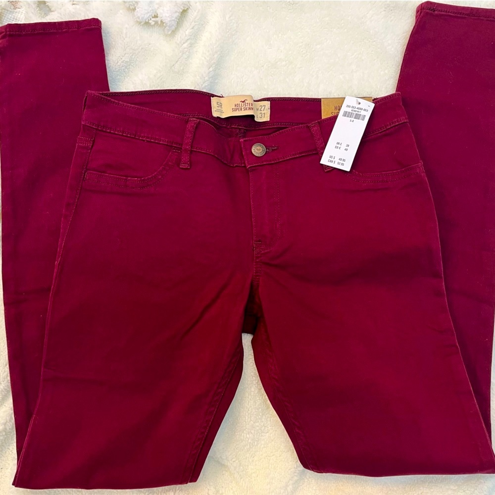 🆕🛍️hollister jeans supper skinny size 5R🛍️🆕